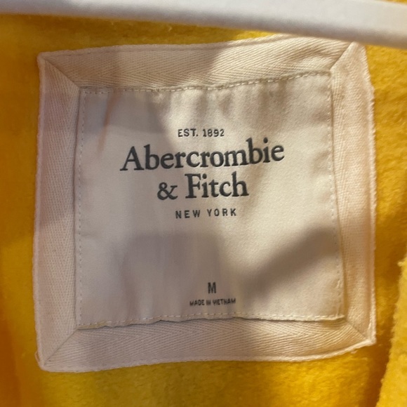abercrombie and fitch yellow zip up jacket - Picture 4 of 6